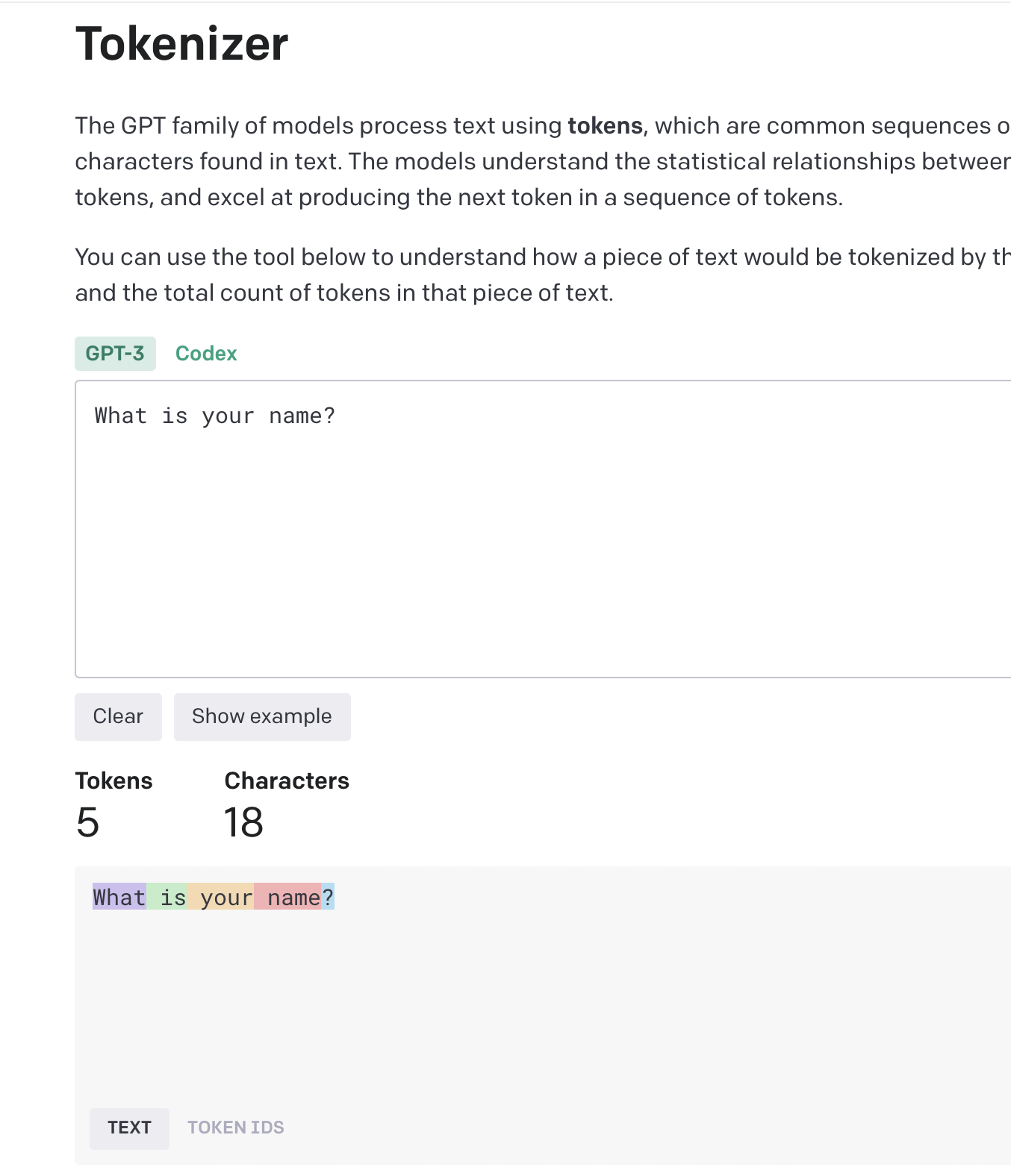 openai-tokenizer